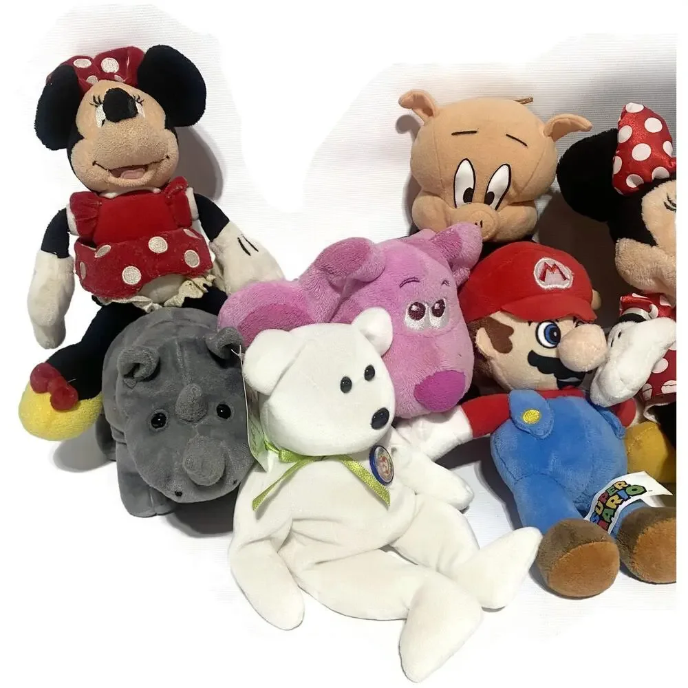 Disney Gund Blues Clues etc lot plush
